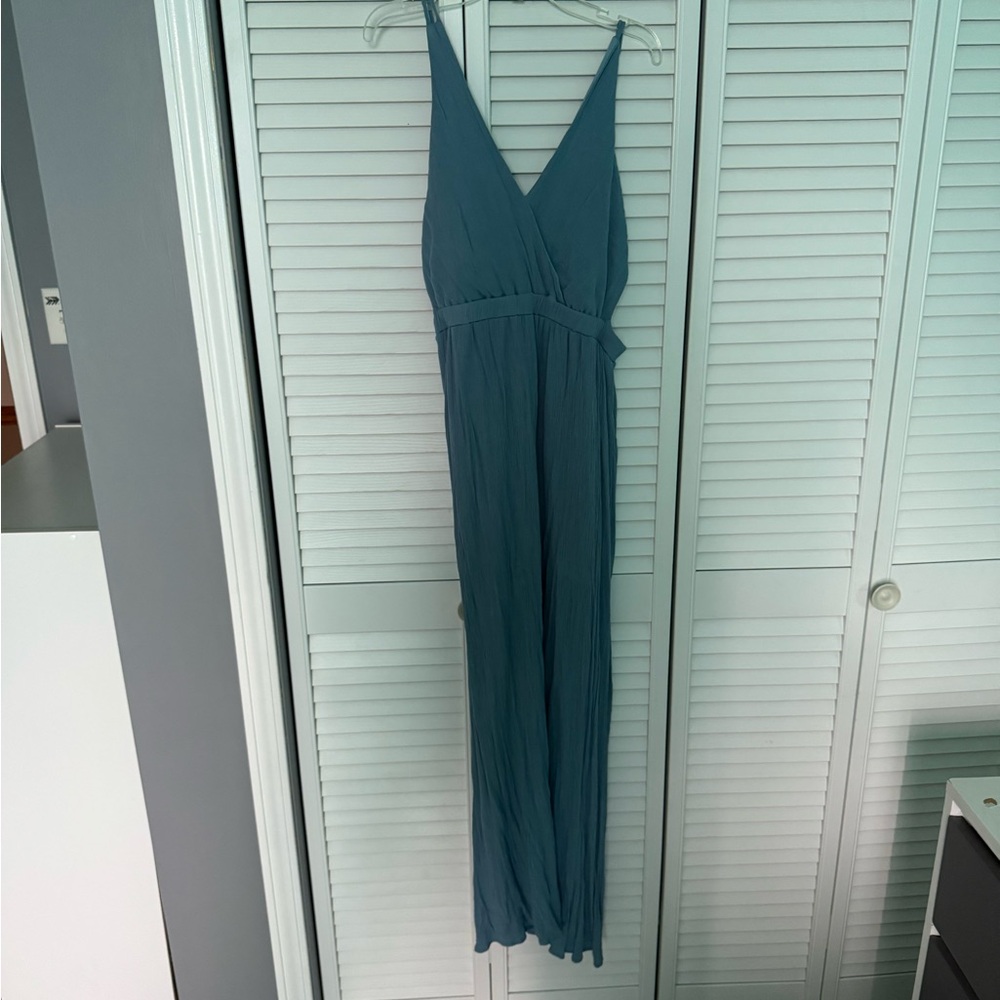 Lulu’s Elegant Blue Maxi Dress